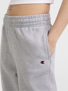 Champion Light Gray Fleece Jogger Sweatpants